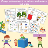 Funny measurement activities worksheets 2nd grade