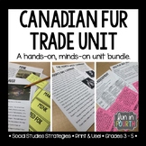 Fur Trade Canada: Complete Inquiry Based History Unit