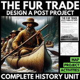 Fur Trade Canada Project - Design a Fur Trading Post - Map