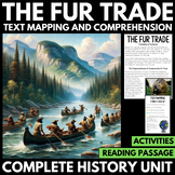 Fur Trade Canada Unit - Close Reading Activity - Reading P