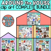 Furniture & Around The House Clip Art BUNDLE • SpeakEazySLP