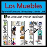 Furniture and Appliances (Muebles) Vocabulary Activities &