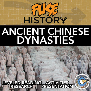 Preview of Ancient Chinese Dynasties - Fuse History - Reading, Activities & Digital INB