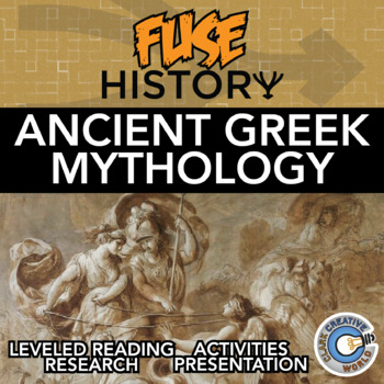 Preview of Ancient Greek Mythology - Fuse History - Reading, Activities & Digital INB