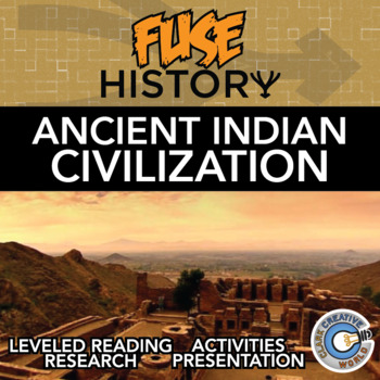 Preview of Ancient India Civilization - Fuse History - Leveled Reading & Digital INB