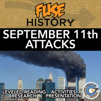 Preview of September 11th Attack - Fuse History - Leveled Reading, Activities & Digital INB