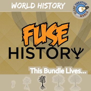 Preview of Fuse History | WORLD HISTORY | Reading, Activities, Slides & Digital INB