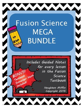 Preview of Fusion Science Guided Notes MEGA BUNDLE