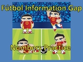 Fútbol Information Gap (Numbers Practice)
