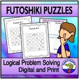 Preview of Futoshiki Puzzles for Critical Thinking and Logical Reasoning Digital and Print