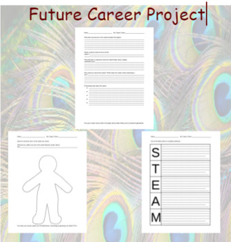 Preview of Future Career Project (Editable)