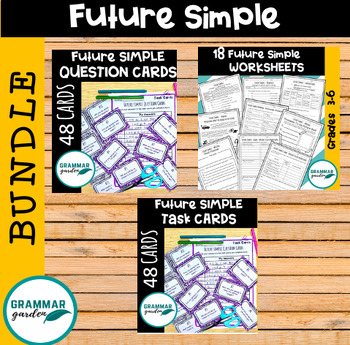 Preview of Future Simple Tense BUNDLE for ESL A1