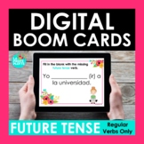 Future Tense Regular Verbs Spanish BOOM CARDS | Digital Ta