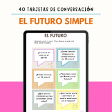 Future Tense Spanish Conversation Cards. Futuro Simple en 