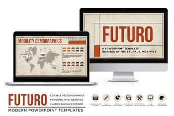 Preview of Futuro Bauhaus Powerpoint Templates