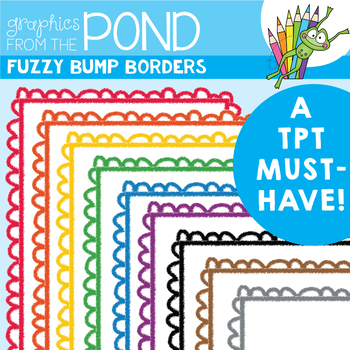 Preview of Borders - Fuzzy Bump Borders