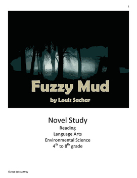 Preview of Fuzzy Mud Novel Study