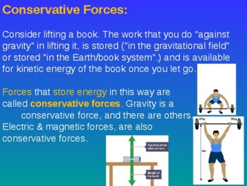 Preview of G 10-12 Conservation of Energy & non-conservative forces.  Animated PowerPoint s