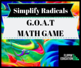 G.O.A.T MATH GAME--Simplify Radicals (No Variables)