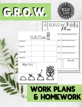 Preview of G.R.O.W. Plan Template (Small Groups)