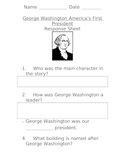 G. Washington Response Sheet