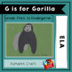 youtube gorilla spelling words alphabet blocks