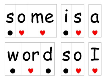 Preview of G1 CKLA Skills U1 - Orthographically Mapped Tricky Word Wall Cards