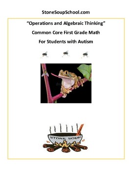 Preview of Grade 1 - CCS: Operations and Algebra For Students with Autism