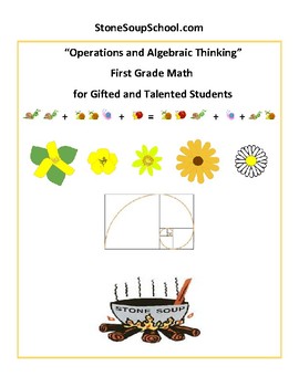 Preview of Grade 1, CCS: Fibonacci Operations in Algebraic for the Gifted/Talented