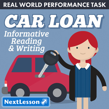 Preview of G11-12 Informative Reading & Writing - Car Loan Performance Task