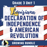 G3 Louisiana Social Studies Unit 1 Topic 1 Declaration Ind