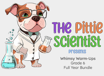 Preview of G6 Whimsy Warm-Ups: Full Year Bundle