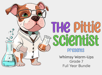 Preview of G7 Whimsy Warm-Ups: Full Year Bundle