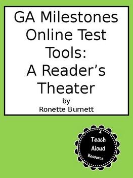 Preview of GA Milestones Online Testing Tools Reader's Theater