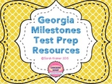 GA Milestones Test Prep Resources BUNDLE (BW & Colored Posters)