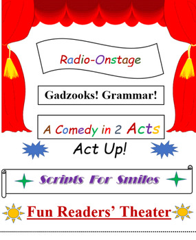 Preview of GADZOOKS! GRAMMAR!,  a Readers' Theater, Radio Onstage play