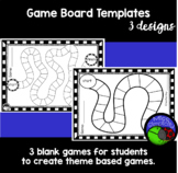 GAME BOARD TEMPLATE - kids create theme based games!