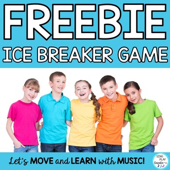 Preview of Back to School Game: Ice Breaker Game for Classroom Community and Team Building