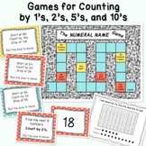 GAMES for Counting Numerals 1-120 by 1's, 2's, 5's, and 10's!