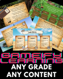 GAMIFY YOUR UNIT COMPLETE TEMPLATE | ANY CONTENT