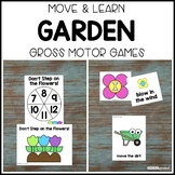 GARDEN Move & Learn Gross Motor Games - Preschool, Pre-K, & Kinder