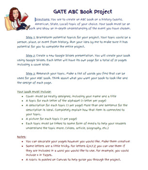 Preview of GATE ABC Book Project