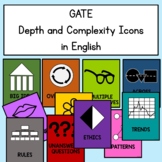 GATE Depth and Complexity Icons in English