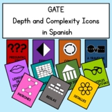 GATE Depth and Complexity Icons in SPANISH