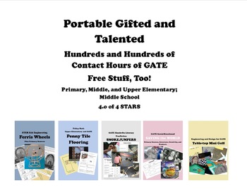 Preview of GATE Literacy Enrichment Talent Pool RUBRIC REPORT CARD -- Free!