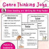 GBTJ Genre Thinking Jobs Posters and Bookmarks