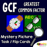 Factoring GCF Practice Sheet, Greatest Common Factor Color