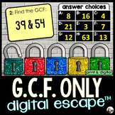 GCF Digital Math Escape Room