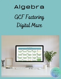 GCF Factoring Digital Maze