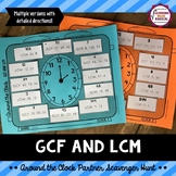 GCF & LCM Around the Clock Partner Scavenger Hunt Activity